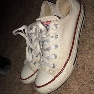 SOLD White Low Converse